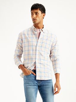 Levi's - Multi-Color Mens Checks Slim Fit Shirt
