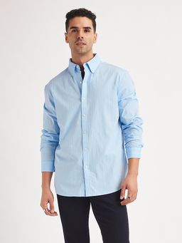 Levi's - Blue Mens Striped Slim Fit Shirt