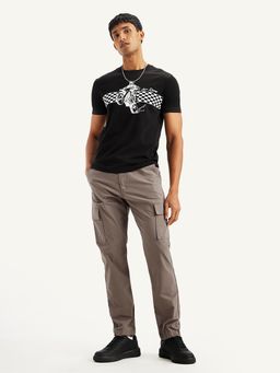 Levi's - Mens Mauve Regular Fit Cargo Trousers