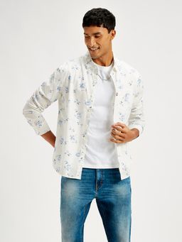 Levi's - Mens Floral Print Slim Fit Shirt