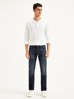 Levi's - Mens 65504 Ankle Navy Jeans