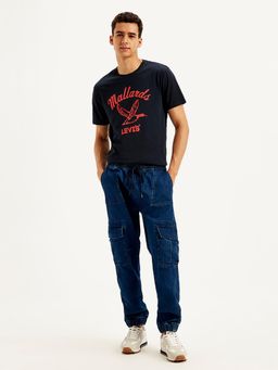 Levi's - Mens Blue Tapered Cargo Jeans