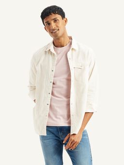 Levi's - Mens Solid Regular Fit Denim Shirt
