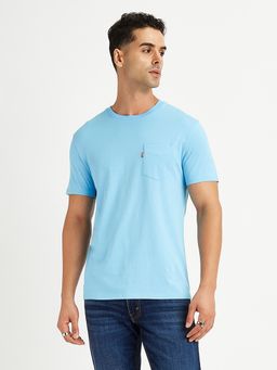 Levi's - Blue Mens Solid Slim Fit T-Shirt