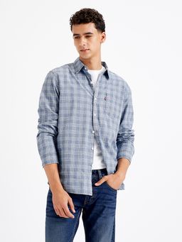 Levi's - Mens Checks Collar Neck Shirt