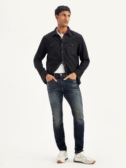 Levi's - Mens 512 Slim Straight Fit Navy Jeans