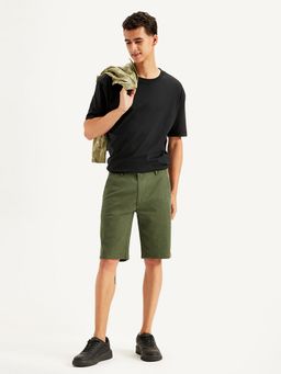 Levi's - Mens Olive Regular Fit Shorts