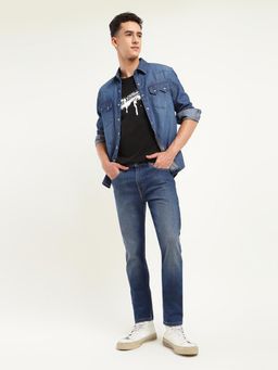 Levi's - Mens 512 Blue Slim Fit Jeans