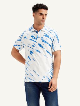 Levi's - Mens Tie -Dye Slim Fit Polo T-Shirt