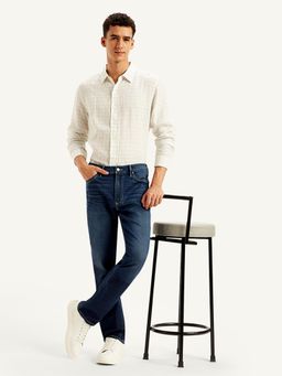 Levi's - Mens 513 Slim Fit Navy Jeans