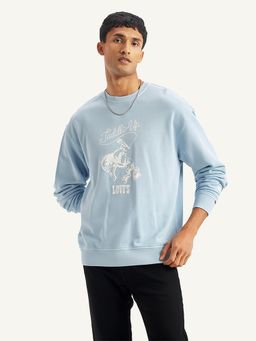 Levi's - Mens Printed Relaxed Fit Sweatshirt