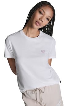 Converse - Women White Winged Chucks Printed T-shirt