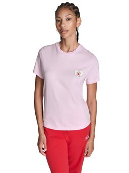 Converse - Women Pink Graphic Printed T-shirt