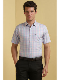 Allen Solly - Men Multi-Colour Slim Fit Checks Shirt