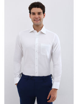 Allen Solly - Men White Slim Fit Shirt