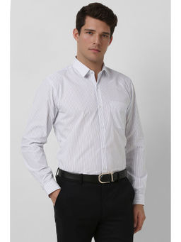 Peter England - Men White Regular Fit Shirt