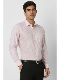 Van Heusen - Men Pink Slim Fit Shirt