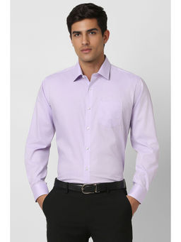 Van Heusen - Men Lavender Regular Fit Checks Shirt