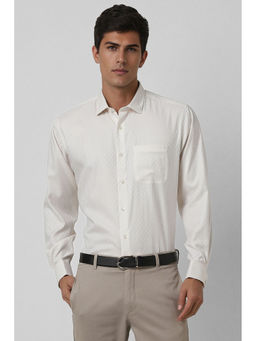 Van Heusen - Men White Regular Fit Shirt