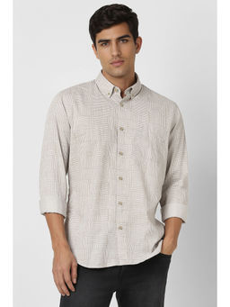 Van Heusen - Men Slim Fit Printed Casual Shirt