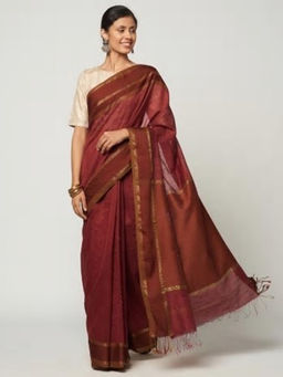 Fabindia - Cotton Silk Maheshwari Sari