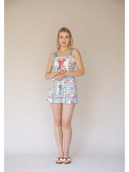HOUSE OF SAL - Women Multi-Color Medora Playsuit