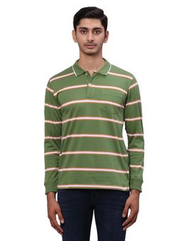 ColorPlus - Men's Green Regular Fit Polo T-Shirt