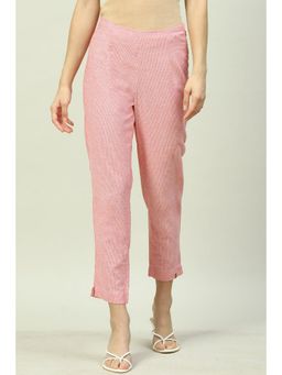 Biba - Coral Cotton Narrow Pant