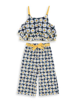 Nautinati - Multi Coloured Printed Westernwear Girls (Set of 2)