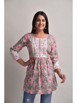 Autumnlane - Hiya Clay Embroidered Cotton Tunic