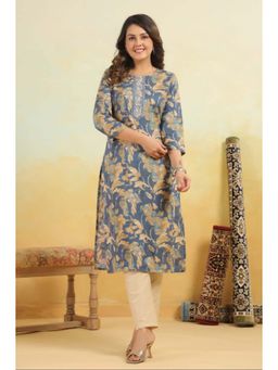 Autumnlane - Varisha Slate Embroidered Kurta