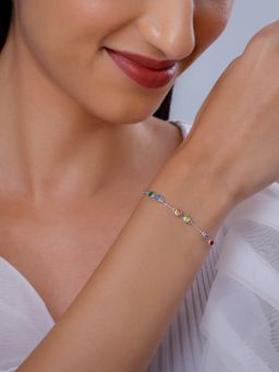 GIVA - 925 Silver Women Mysterious You Adjustable Bracelet