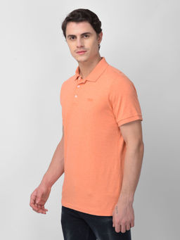 WOODS - Orange Polo T-shirt