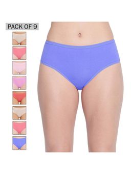Bodycare - Pack of 9 Panties in Assorted Color