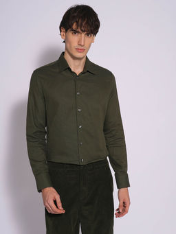 Selected - Green Organic Cotton Formal Shirt