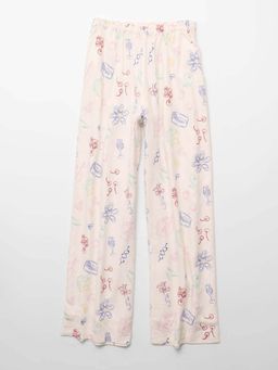 American Eagle - AE Linen-Blend Wide-Leg Pant