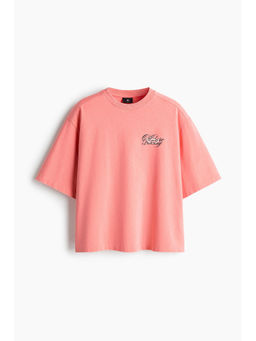 H&M - Men Multi-Color Oversized Fit Boxy-Style T-Shirt