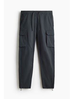 H&M - Men Grey Regular Fit Cargo Trousers
