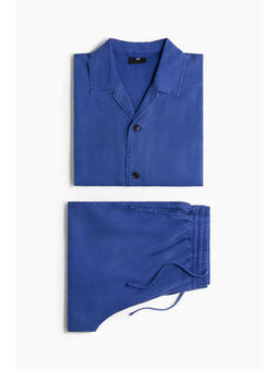 H&M - Men Blue 2-Piece Lyocell Set