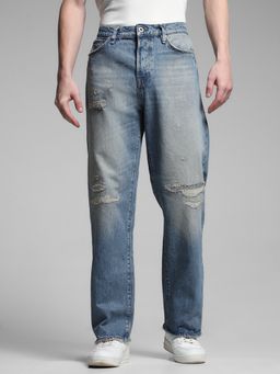 Jack & Jones - Blue Loose Fit Jeans