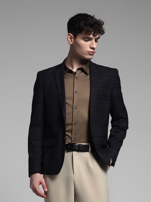 Jack & Jones Blue Slim Fit Blazer