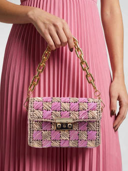 Palette - Patina Rose Pink Sling Bag with Detachable Straps