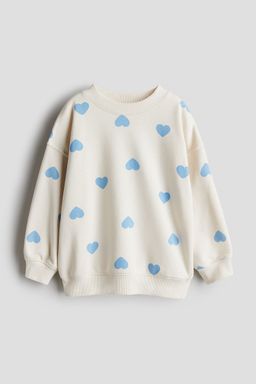 H&M - Girls White Sweatshirt
