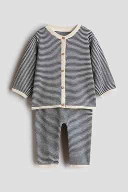 H&M - Girls 2-Piece Fine-Knit Set