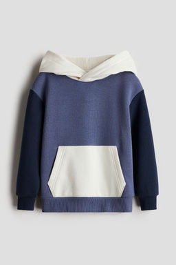 H&M - Boys Blue Colour-Blocked Hoodie
