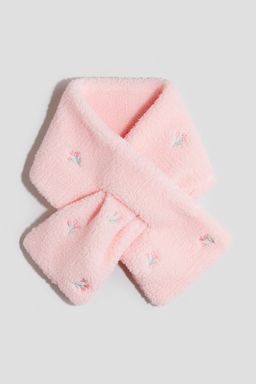 H&M - Girls Multi-Color Embroidery-Detail Keyhole Scarf