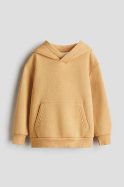 H&M - Boys Yellow Brushed-Inside Hoodie