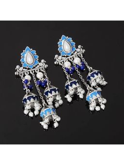 Voylla - Azure Power of Three Earrings
