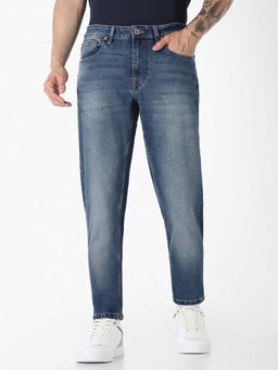 Jack & Jones - Blue Washed Brak Anti Fit Jeans