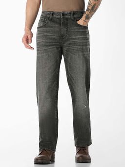 Jack & Jones - Olive Green Cliff Bootcut Jeans